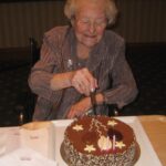 Mrs Haggarty MBE, 98th birthday