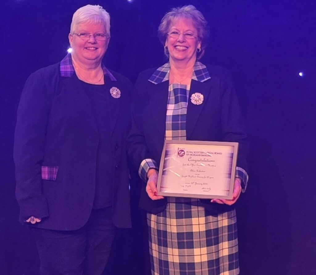 Congratulations Aileen Robertson